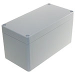 CamdenBoss 7200-265 Polycarbonate Case Grey Lid 160 x 80 x 85mm 7200 Series