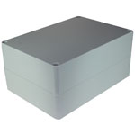 CamdenBoss 7200-223 Polycarbonate Case Grey Lid 171 x 121 x 80mm 7200 Series