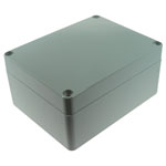 CamdenBoss 7200-229 Polycarbonate Case Grey Lid 195 x 80 x 55mm 7200 Series