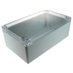 CamdenBoss 7200-269C Polycarbonate Case Clear Lid 200 x 120 x 75mm 7200 Series