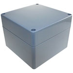 CamdenBoss 7300-387 ABS Case Grey Lid 120 x 120 x 90mm 7300 Series