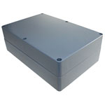 CamdenBoss 7300-353 ABS Case Grey Lid 222 x 146 x 75mm 7300 Series