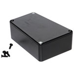 Hammond 1590TRPBBK Stomp Box Diecast Enclosure Trapezoid 112 x 61/79 x 39 Black