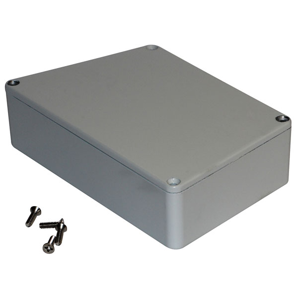 Hammond 1590trpclg Stomp Box Enclosure Trapezoid Light 95 X 122 151 X 