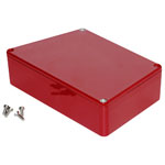 Hammond 1590TRPCRD Stomp Box Diecast Enclosure Trapezoid 95 x 122/151 x 39 Red