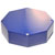 Hammond 1590STPCCB Stomp Box Enclosure Octagon 133 x 133 x 39 Cobalt Blue