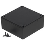 Hammond 1590WYBK Watertight Diecast Enclosure Black (92 x 92 x 42mm)