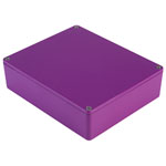 Hammond 1590XXPR Aluminium 'Stomp Box' Enclosure Purple (145 x 121 x 39mm)