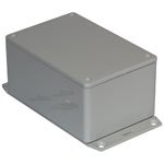 Hammond 1591TF2GY Multipurpose FRABS Enclosure Flange Base 120 x 80 x 59 Grey