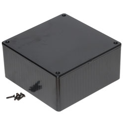 Hammond 1591USBK Multipurpose GPABS Enclosure 120 x 120 x 59 Black