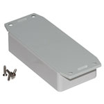 Hammond 1591AF2SGY Multipurpose GPABS Enclosure Flange Base 100 x 50 x 25 Grey