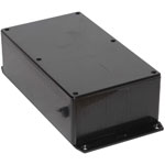 Hammond 1591EF2SBK Multipurpose GPABS Enclosure Flange Base 191 x 110 x 61 Black