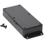 Hammond 1591HF2SBK Multipurpose GPABS Enclosure Flange Base 165 x 71 x 29 Black