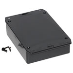 Hammond 1591GSFLBK Multipurpose GPABS Enclosure Flanged Lid 121 x 94 x 34 Black