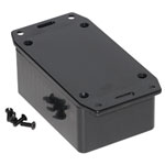 Hammond 1591LSFLBK Multipurpose GPABS Enclosure Flanged Lid 85 x 56 x 39 Black