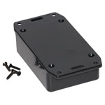 Hammond 1591MSFLBK Multipurpose GPABS Enclosure Flanged Lid 85 x 56 x 26 Black