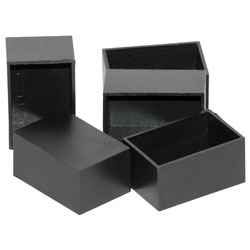 Hammond 1596B102-10 Potting Boxes 30 x 20 x 15 Black Pack of 10