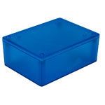 Hammond 1591XXSTBU ABS Enclosure Multipurpose Translucent Blue 110 x 82 x 44mm