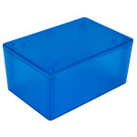 Hammond 1591XXTTBU ABS Enclosure Multipurpose Translucent Blue 123 x 83 x 60mm