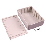 Hammond 1591XXFFLGY FRABS Enclosure Flanged Lid 221 x 150 x 63mm Grey