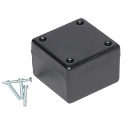 Hammond 1594ASBK Heavy Duty GPABS Enclosure 56 x 56 x 40mm Black