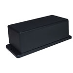 Takachi CUE8312DG 83 Series Plastic Flanged Case Dark Grey 150x65.5x50