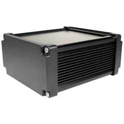 Takachi CDM8820BK 88 Series Ip67 Heat Sink Case Size 20 Black 175x156.3x81.3