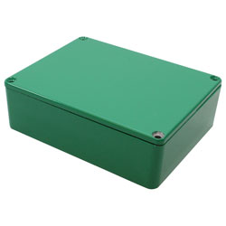 Hammond 1590BB2GR Die Cast Stomp Box Green 119 x 94 x 38