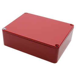 Hammond 1590BB2RD Die Cast Stomp Box Red 119 x 94 x 38