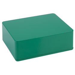 Hammond 1590BBSGR Die Cast Stomp Box Green 120 x 94 x 42