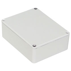 Hammond 1590BBSLG Die Cast Stomp Box Light Grey 120 x 94 x 42