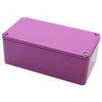 Hammond 1590BSPR Die Cast Stomp Box Purple 112 x 60 x 38