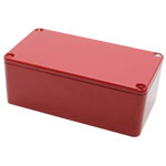 Hammond 1590BSRD Die Cast Stomp Box Red 112 x 60 x 38