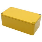 Hammond 1590BSYL Die Cast Stomp Box Yellow 112 x 60 x 38