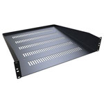 Hammond RASV190320BK1 2U Cantilever 20" - Vented Black 89 x 483 x 508