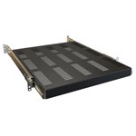 Hammond RSVS1921BK1 1U Sliding Shelf 21 Vented Black 44 x 483 x 533