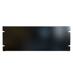Hammond PBFS19007BK2 4U Formed Steel Blank Panel Black 483 x 2 x 178
