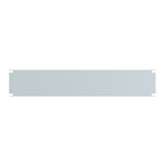 Hammond PBPA19003LG2 2U 19" Rack Aluminium Blank Panel Light Grey 483 x 3 x 89