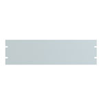 Hammond PBPA19005LG2 3U 19 Rack Aluminium Blank Panel Light Grey 483 x 3 x 133