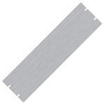 Hammond PBPA19005UNF 3U 19" Rack Aluminium Blank Panel Unfinished 483 x 3 x 133