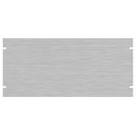 Hammond PBPA19008UNF 5U 19" Rack Aluminium Blank Panel Unfinished 483 x 3 x 222