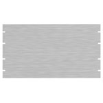 Hammond PBPA19010UNF 6U 19 Rack Aluminium Blank Panel Unfinished 483 x 3 x 267