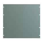 Hammond PBPA19017GY2 10U 19 Rack Aluminium Blank Panel ASA61 Grey 483 x 3 x 445