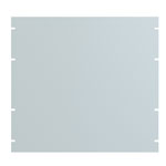 Hammond PBPA19017LG2 10U 19" Rack Aluminium Blank Panel Light Grey 483 x 3 x 445