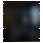 Hammond PBPA19021BK2 12U 19 Rack Aluminium Blank Panel Black 483 x 3 x 533