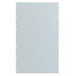 Hammond PBPA19031LG2 18U 19 Rack Aluminium Blank Panel Light Grey 483 x 3 x 800