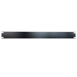 Hammond PBPS19001BK2 1U Steel Blank Panel Black - Plain 483 x 2 x 44