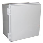 CamdenBoss CHDX8-231 X8 Series Hinged Polycarb Solid Lid 300x300x180 IP66/67