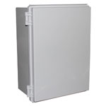 CamdenBoss CHDX8-232 X8 Series Hinged Polycarb Solid Lid 400x300x180 IP66/67