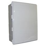 CamdenBoss CHDX8-236 X8 Series Hinged Polycarb Solid Lid 830x630x285 IP66/67